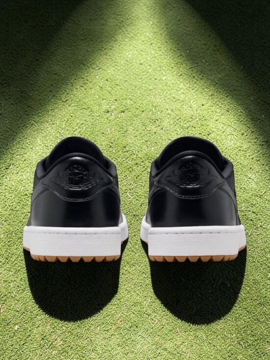 Air Jordan 1 Low Golf Shoes Mens Size 7.5 Black/Gum DD9315 005 (NEW) main image 7
